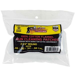 Products: Pro-Shot 45-58cal Black Powder Patches - 100 Pack — Delta Mike