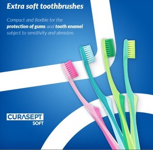 Products: Curasept SoftLine Maxi Soft 010 Toothbrush - Dental