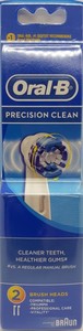 Products: Oral-B Precision Clean Electric Toothbrush Refill Heads - Dental