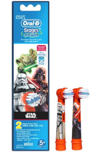 Oral-B Stages Power Electric Toothbrush Head Assorted Characters (2 Pack) - Dental