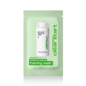 breakout clearing foaming wash - sample