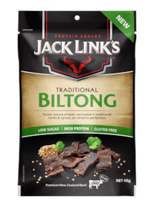 Meat Snacks: JACK LINK'S BILTONG 45GM