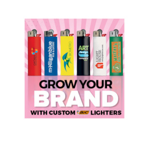 Lighter: CUSTOM BIC LIGHTER - 600 UNITS