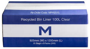 RECYCLED BIN LINER