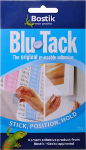 Consumables: BOSTIK BLUE TACK 75GM 1PK