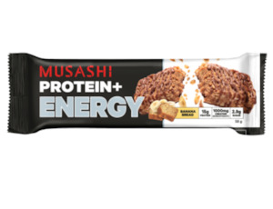 Water: MUSASHI PROTEIN + ENERGY BAR