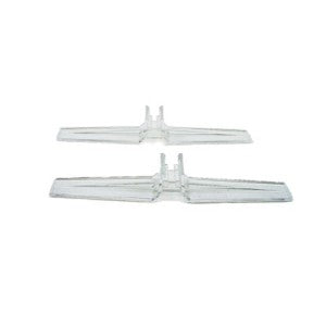 Merchandising Product: UPRIGHT STAND FEET FOR A4 BLACK FRAM - 2PK