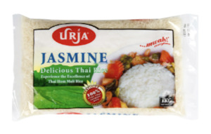 Grocery Range: URJA JASMINE RICE 1KG - 1PK