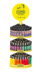 Lighter: CLIPPER STAND WITH 3 CLIPPER LIGHTER TRAYS