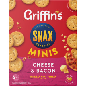 Crackers Range: SNAX MINI CRACKERS RANGE