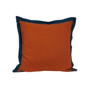Euro Pillow Cover - 60 x 60cm Jasper and Carnelian