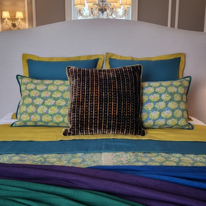 Cushion Cover - Silk Velvet Jasper / Jasper - 50 x 50 Limited Edition of 7