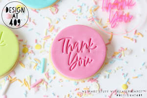 Thank You 8 Acrylic Embosser Stamp