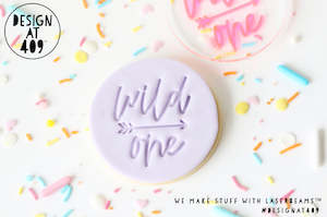 Wild One 4 Acrylic Embosser Stamp