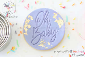 Wild One Stamps: Oh Baby 2 Acrylic Embosser Stamp
