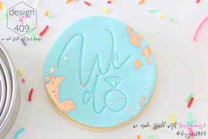 We Do Diamond Ring Acrylic Embosser Stamp