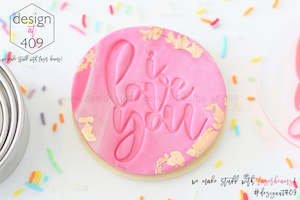 Wedding Stamps: I Love You 2 Acrylic Embosser Stamp