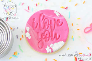 Wedding Stamps: I Love You 1 Acrylic Embosser Stamp