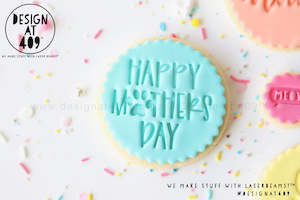 Silhouette Stamps: Happy Mother's Day Paw Print Acrylic Embosser Stamp