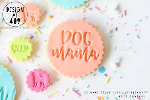 Silhouette Stamps: Dog Mama Acrylic Embosser Stamp