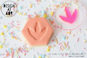 Dino Foot Print Acrylic Embosser Stamp