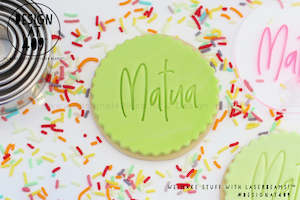 Teacher Stamps: Matua Acrylic Embosser Stamp