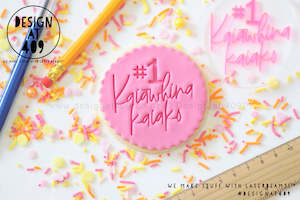 Teacher Stamps: #1 Kaiāwhina Kaiako (Teacher Aide) Acrylic Embosser Stamp