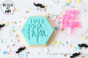 Hari Rā Pāpā Acrylic Embosser Stamp