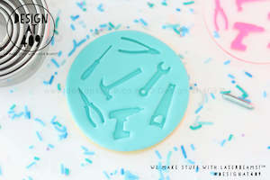 Fathers Day Stamps: Tools Acrylic Embosser Stamp