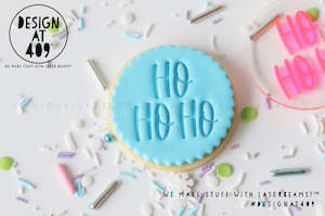 Christmas Stamps: Ho Ho Ho 4 Acrylic Embosser Stamp