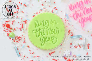 Ring In The New Year Acrylic Embosser Stamp