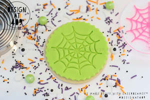 Halloween Stamps: Spiderweb 2 Acrylic Embosser Stamp