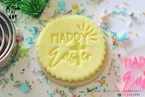 Easter Stamps: Happy Easter 6 Acrylic Embosser Stamp