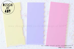 Pastel + Fluro Contour Combs/Scrapers