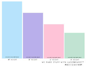 Pastel + Fluro Acrylic Scrapers
