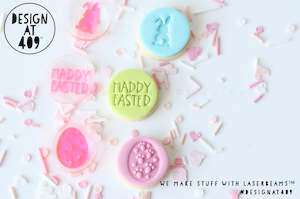 Mini Stamps: Mini Easter Set 2 Acrylic Embosser Stamps