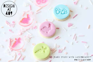 Mini Stamps: Mini Easter Set 1 Acrylic Embosser Stamps