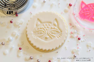 Raccoon Acrylic Embosser Stamp