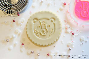 Bear #3 Acrylic Embosser Stamp