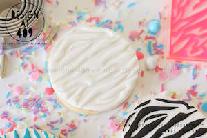 Large Zebra Pattern Acrylic Embosser Stamp