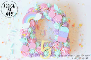 Acrylic Templates: Acrylic 7" Shaped Template