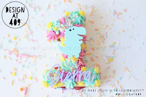 Acrylic Templates: Acrylic 12" Number Template