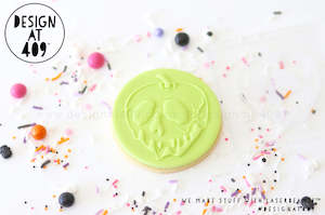 Poison Apple Raised Acrylic Fondant Stamp