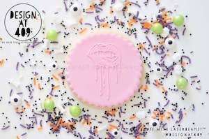 Vampire Fangs Raised Acrylic Fondant Stamp