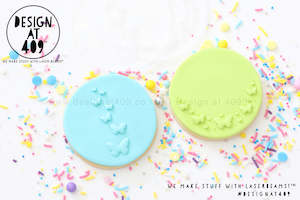 Stencil Stamps: Butterfly Set Acrylic Stencil Stamps