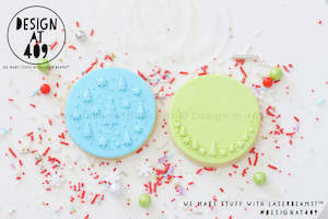 Stencil Stamps: Christmas Set Acrylic Stencil Stamps