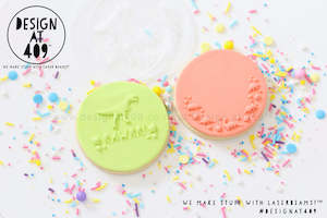 Stencil Stamps: Rawrr Dino Set Acrylic Stencil Stamps