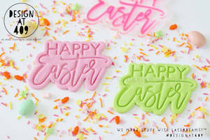 Easter Stamps Cutters: Happy Easter 2 Stamp & Cutter