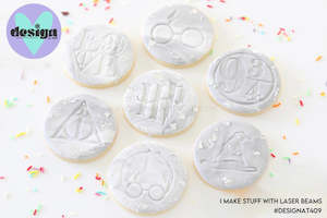 HP Themed Acrylic Embosser Stamp (each sold separately)