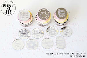 Happy Mother's Day Theme Celebration Cake Dots